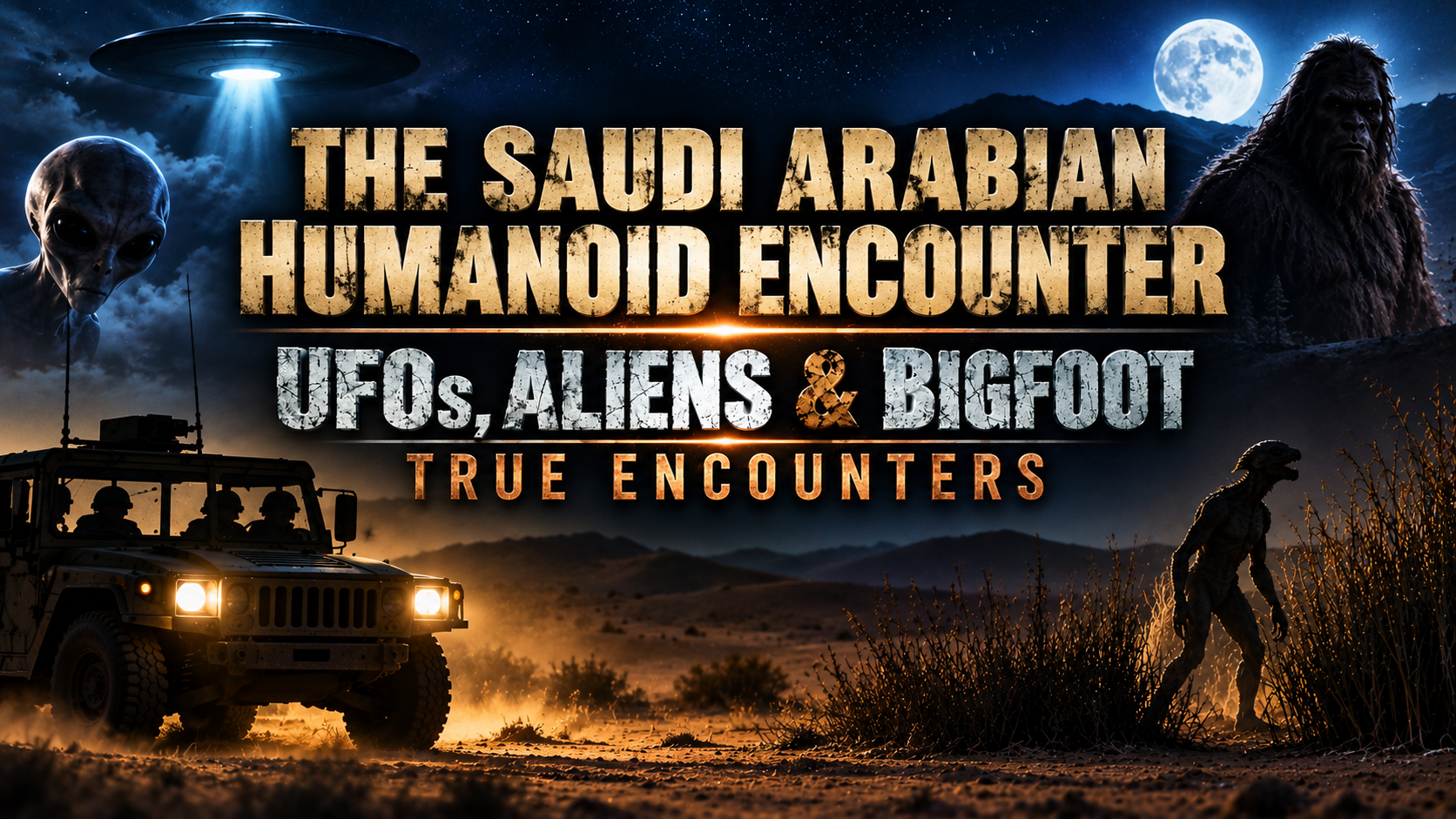 The Saudi Arabian Humanoid Encounter